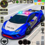 Logo of Police Car Race City Driving android Application 