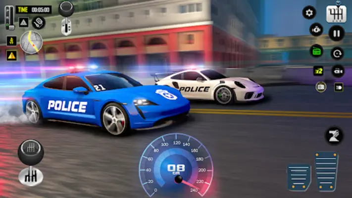 Police Car Race City Driving android App screenshot 2