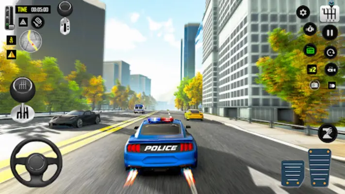 Police Car Race City Driving android App screenshot 6